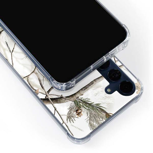 NFL Realtree Camo New England Patriots Galaxy A35 5G Clear Case